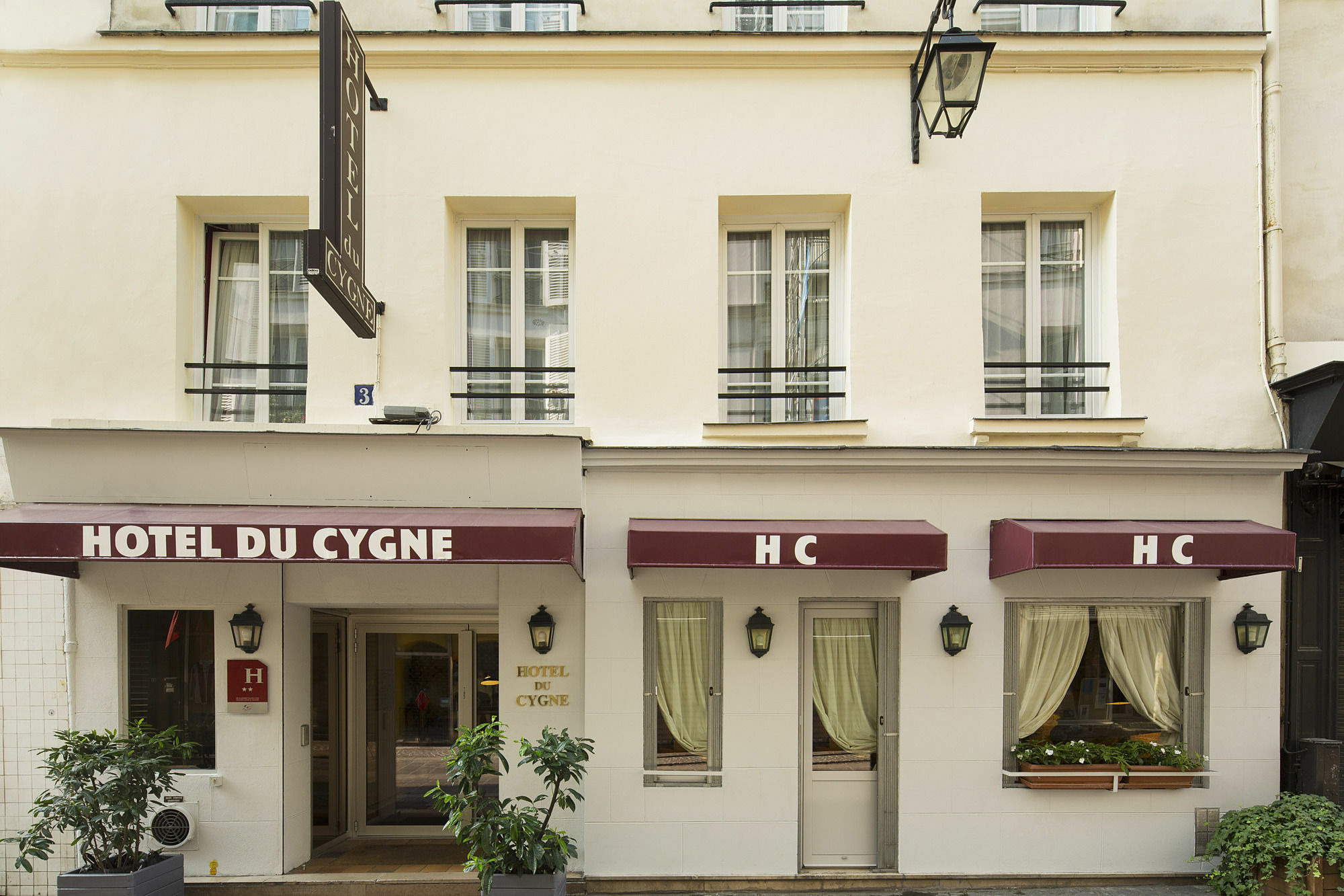 Hotel Du Cygne Parijs Buitenkant foto